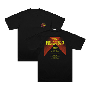 2025 EU Tour T-Shirt - Black