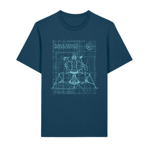 Lunar Module T-Shirt - Deep Teal